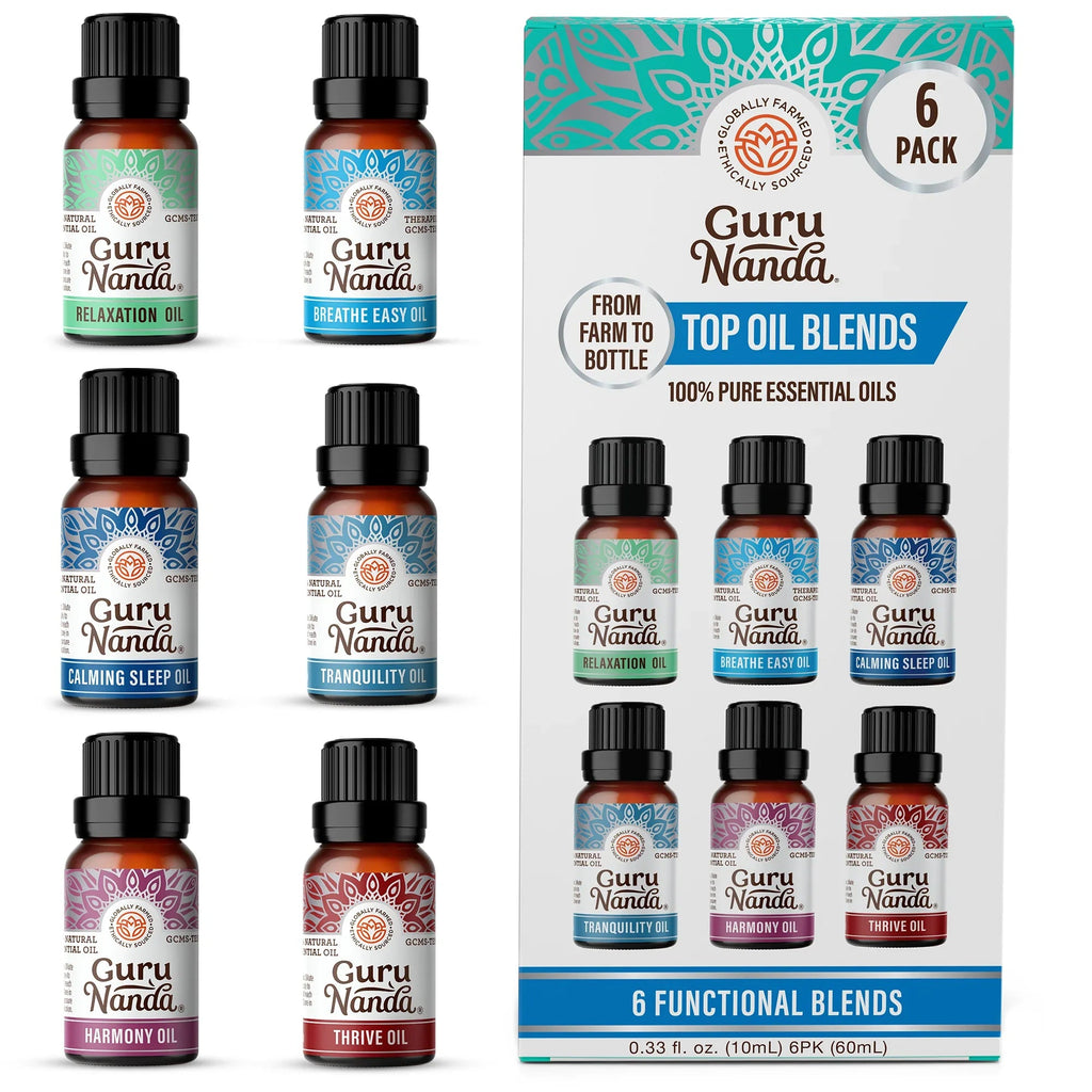 6 Essential Oil Blends Set. 10 ML
