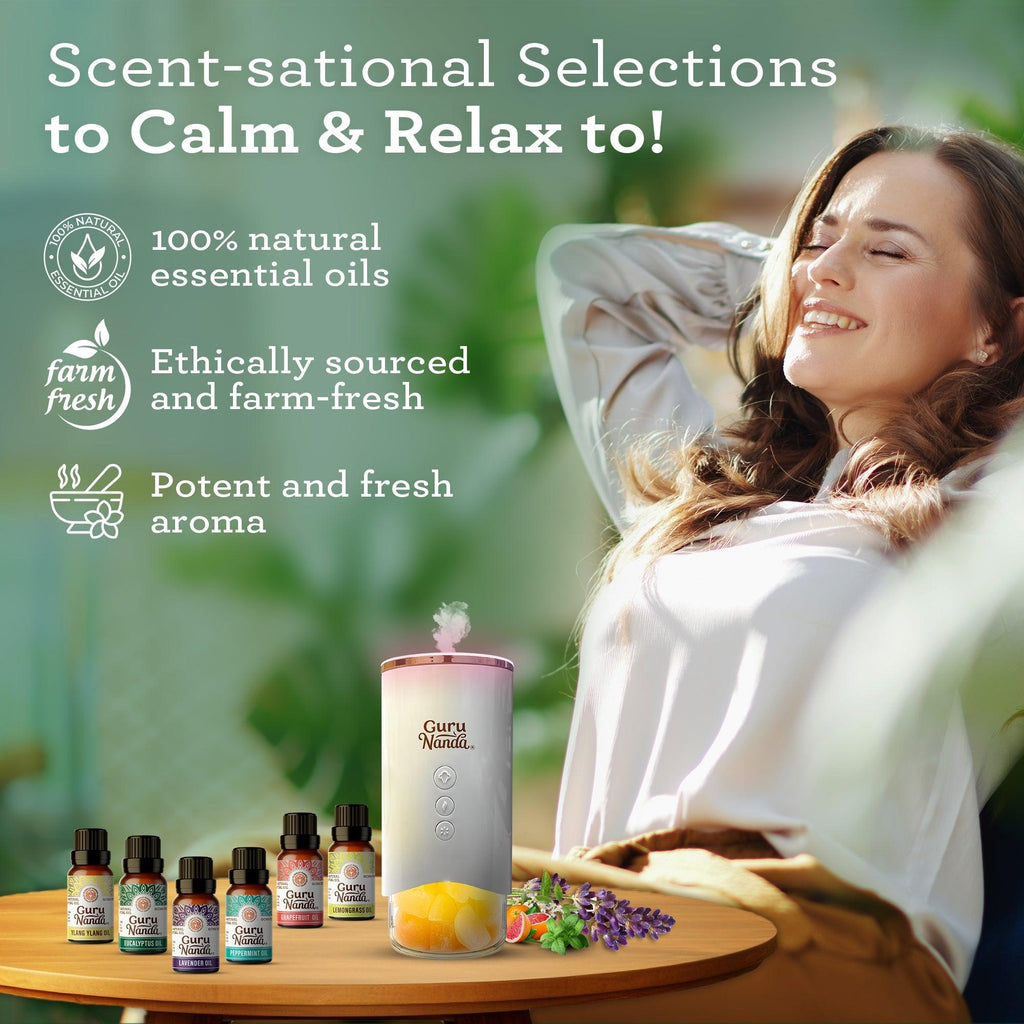 6 Essential Oils Single Notes Set. 10 ML