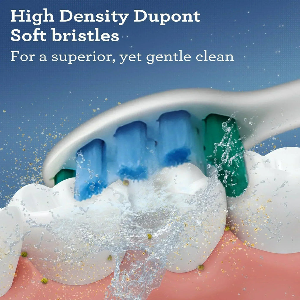 Steel Sonic Toothbrush Replacement Brush Heads ¨C 6 Pack