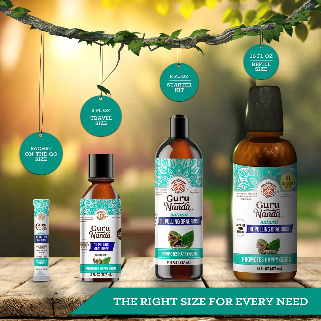 Cocomint Oil Pulling with 7 Essential Oils & Vitamins D3. E & K2