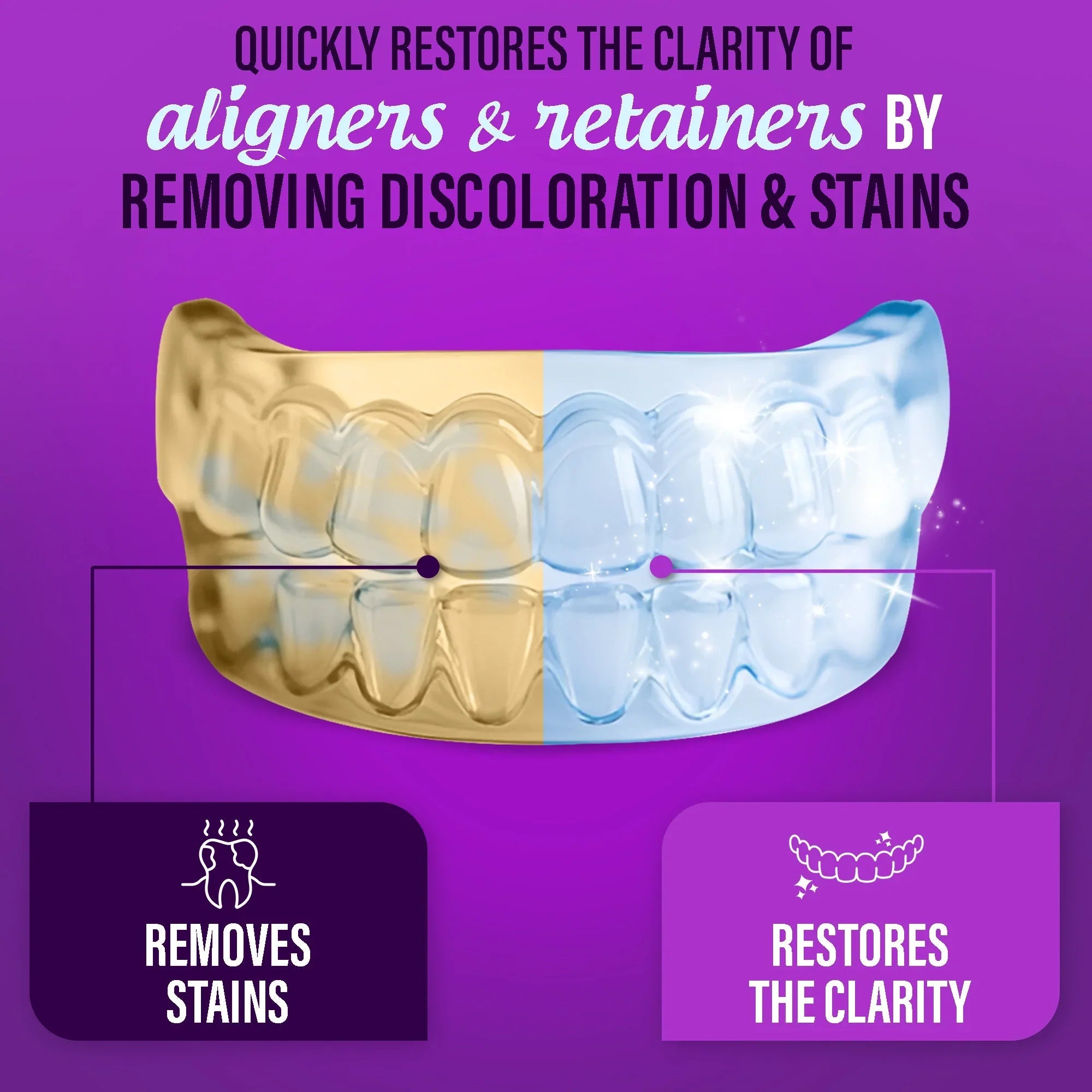 Aligner & Retainer Foam Cleaner ¨C 3.38 fl oz