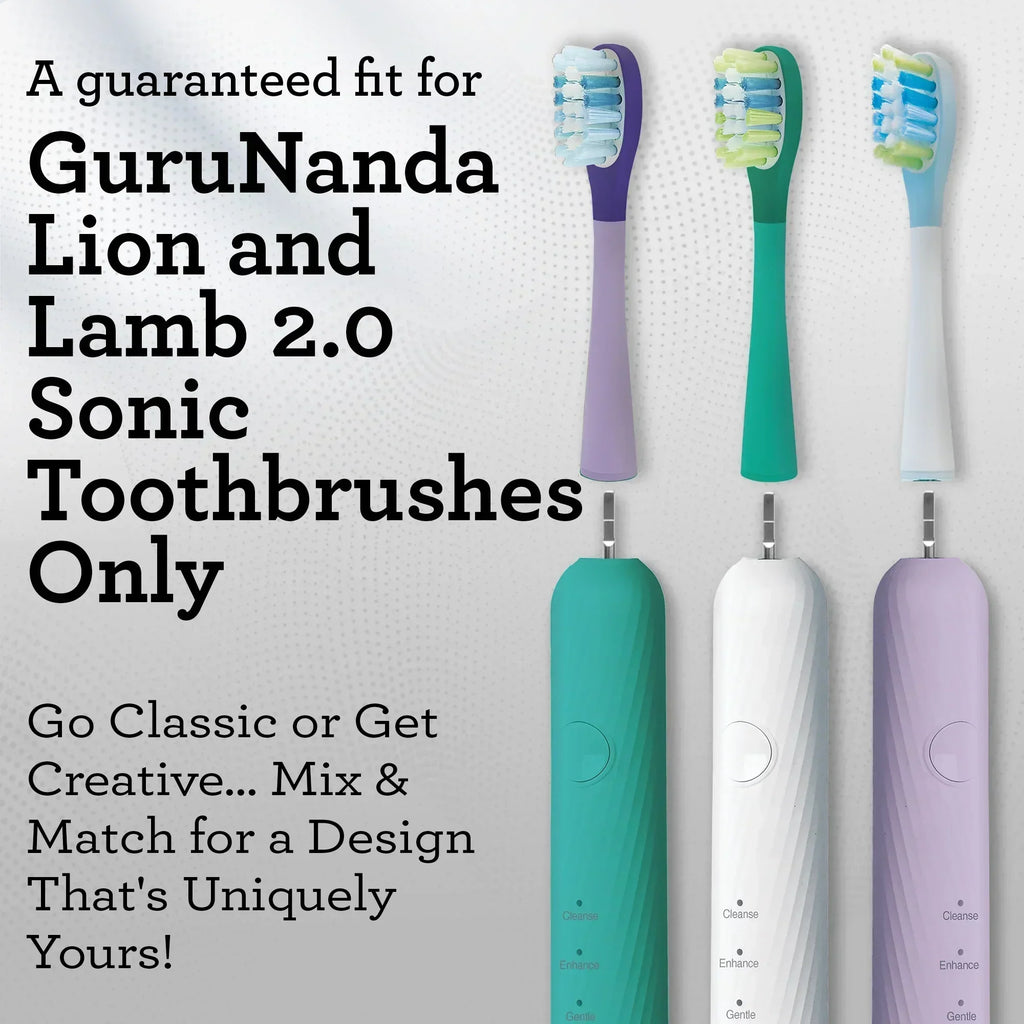 Lion & Lamb 2.0 Replacement Brush Heads ¨C 6 Pack