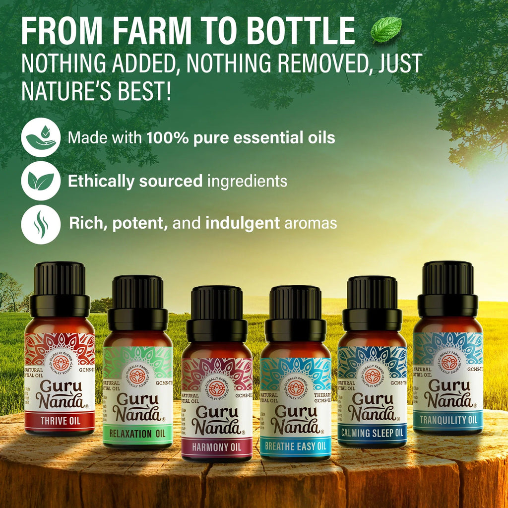 6 Essential Oil Blends Set. 10 ML