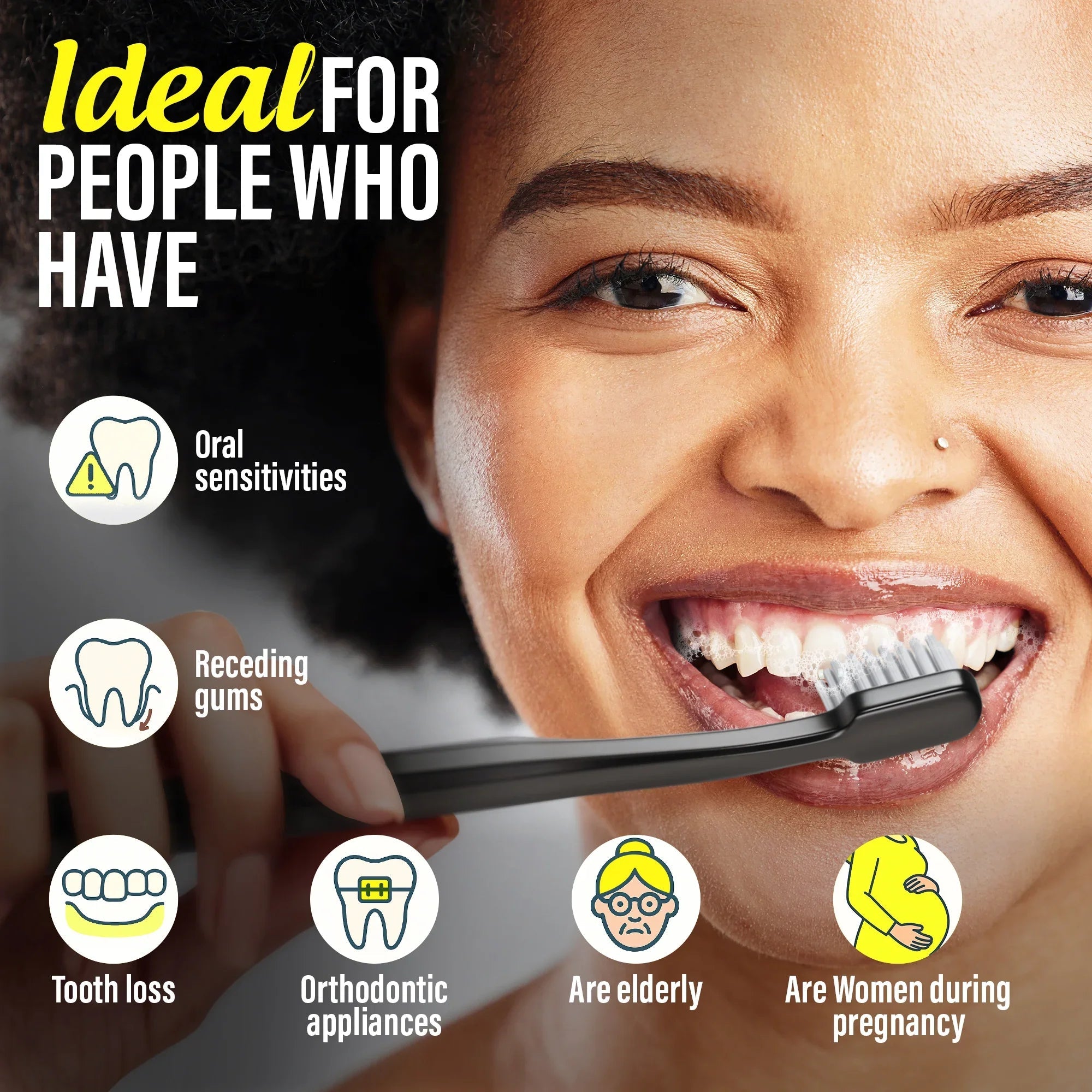 Yin & Yang Extra-Soft Toothbrush ¨C 2 Pack