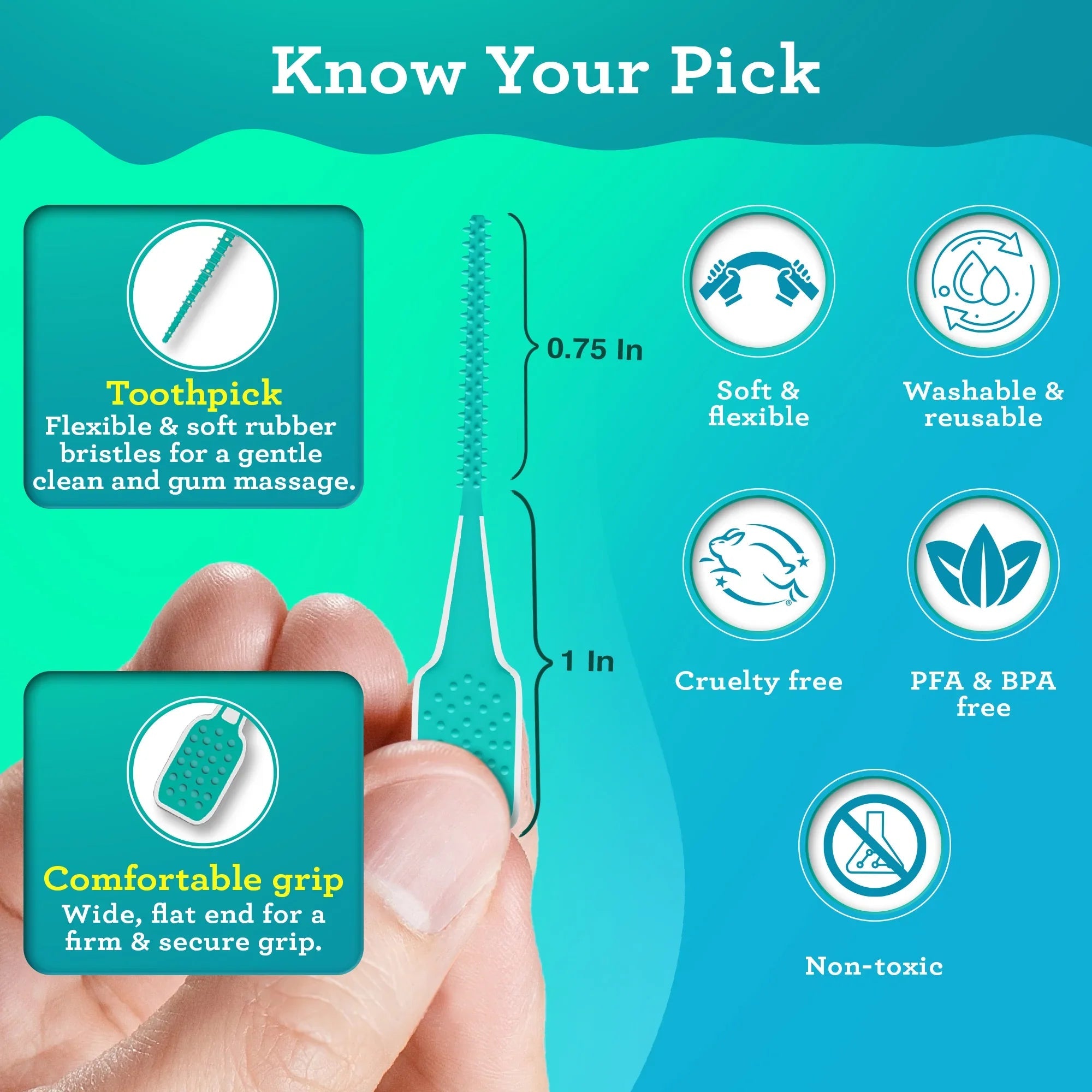 Super Soft Interdental Slimpicks ¨C 100 Count