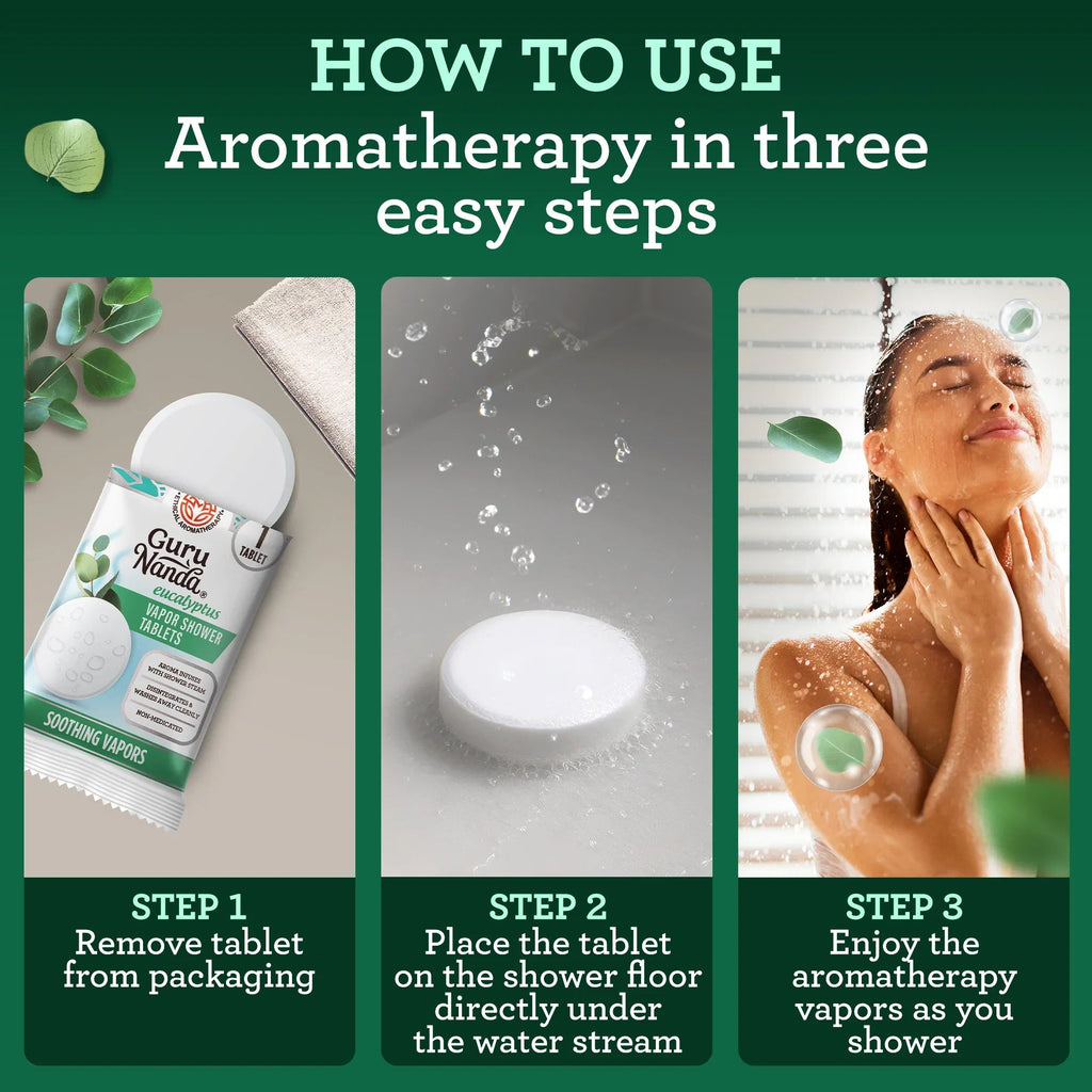 Eucalyptus Vapor Shower Tablets ¨C 10 Count