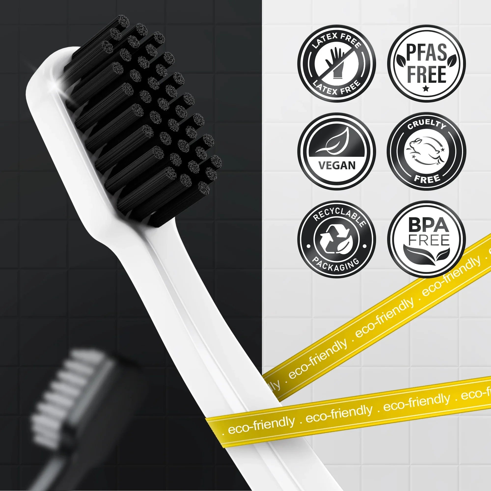 Yin & Yang Extra-Soft Toothbrush ¨C 2 Pack