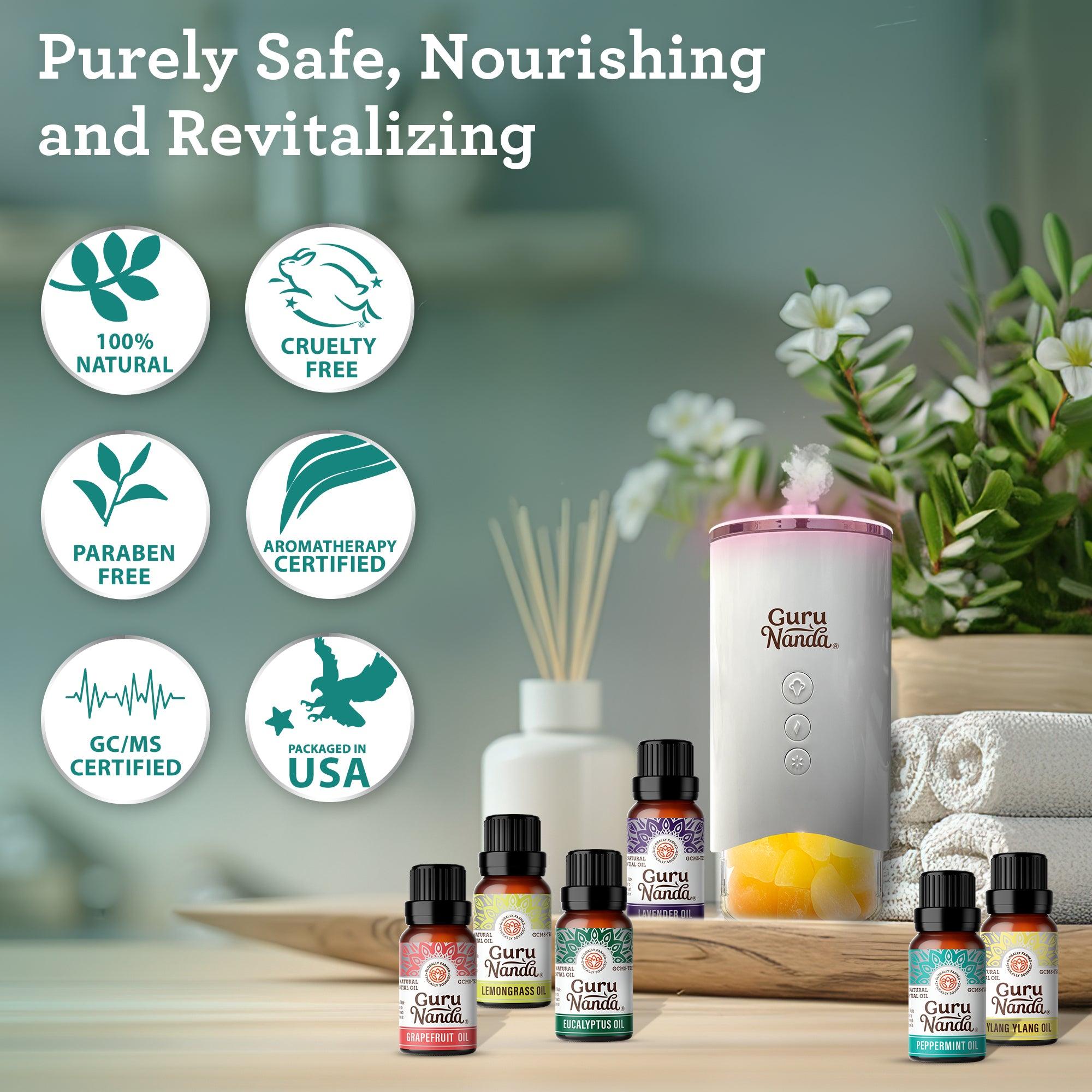 6 Essential Oils Single Notes Set. 10 ML