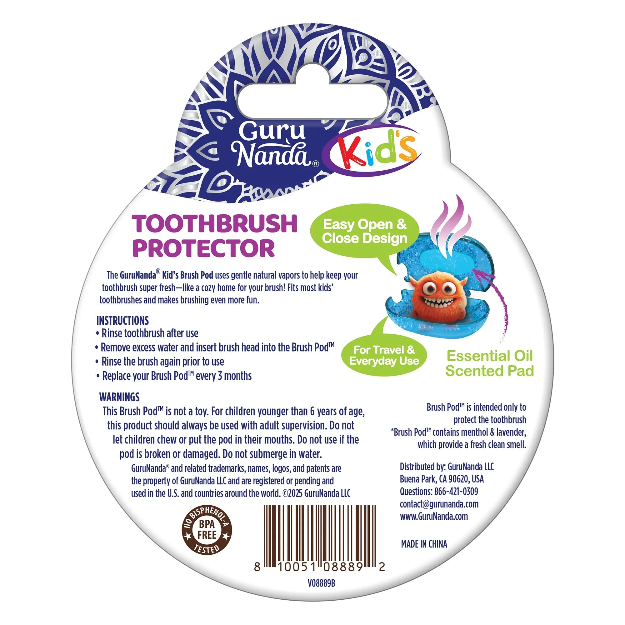 Kids' Brush Pod Toothbrush Protector ¨C 1 Count