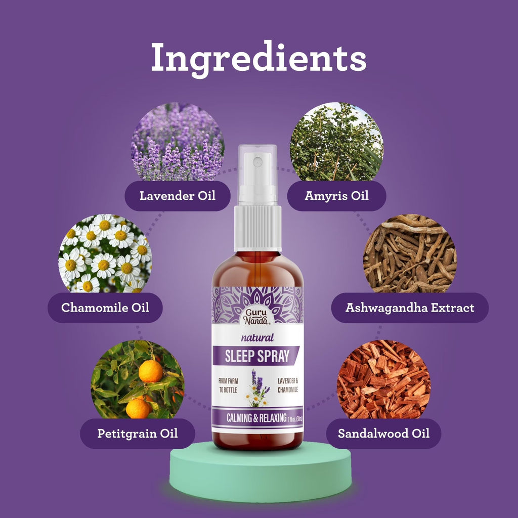 Natural Sleep Spray. Lavender & Chamomile ¨C 1 fl. oz.