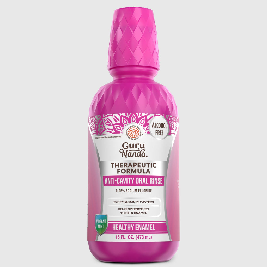 Anti-Cavity Oral Rinse. Vibrant Mint