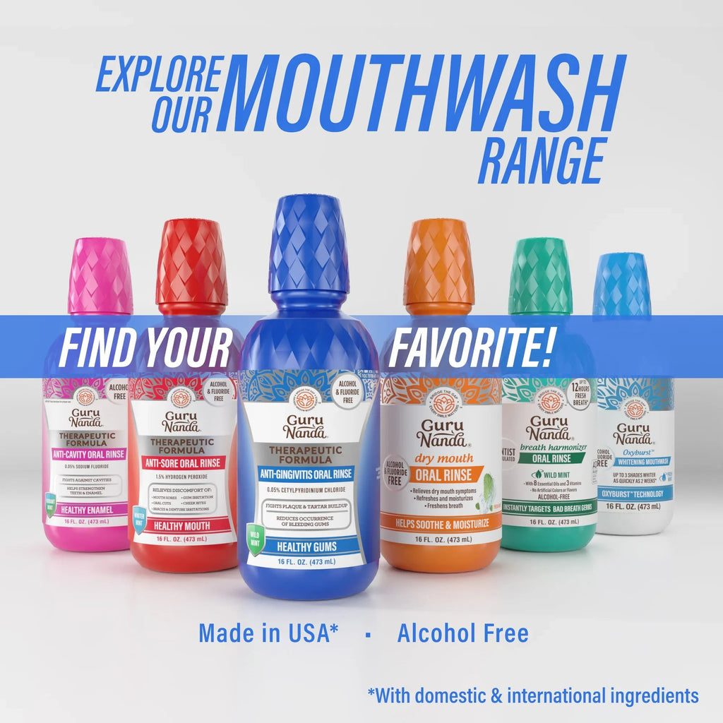 Healthy Gums Oral Rinse. Wild Mint