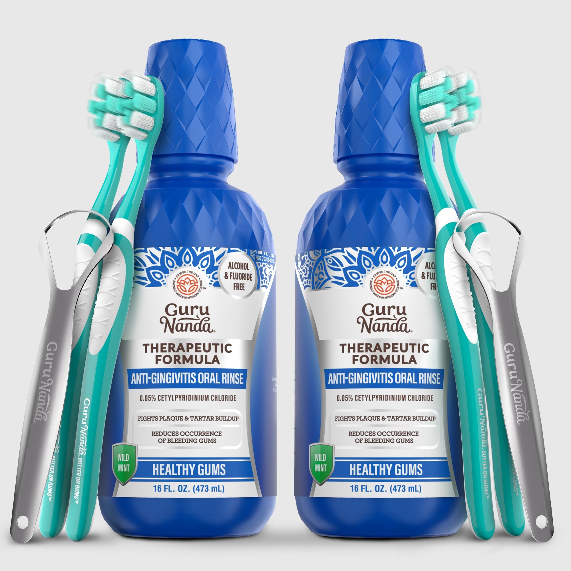 Healthy Gums Oral Rinse. Wild Mint