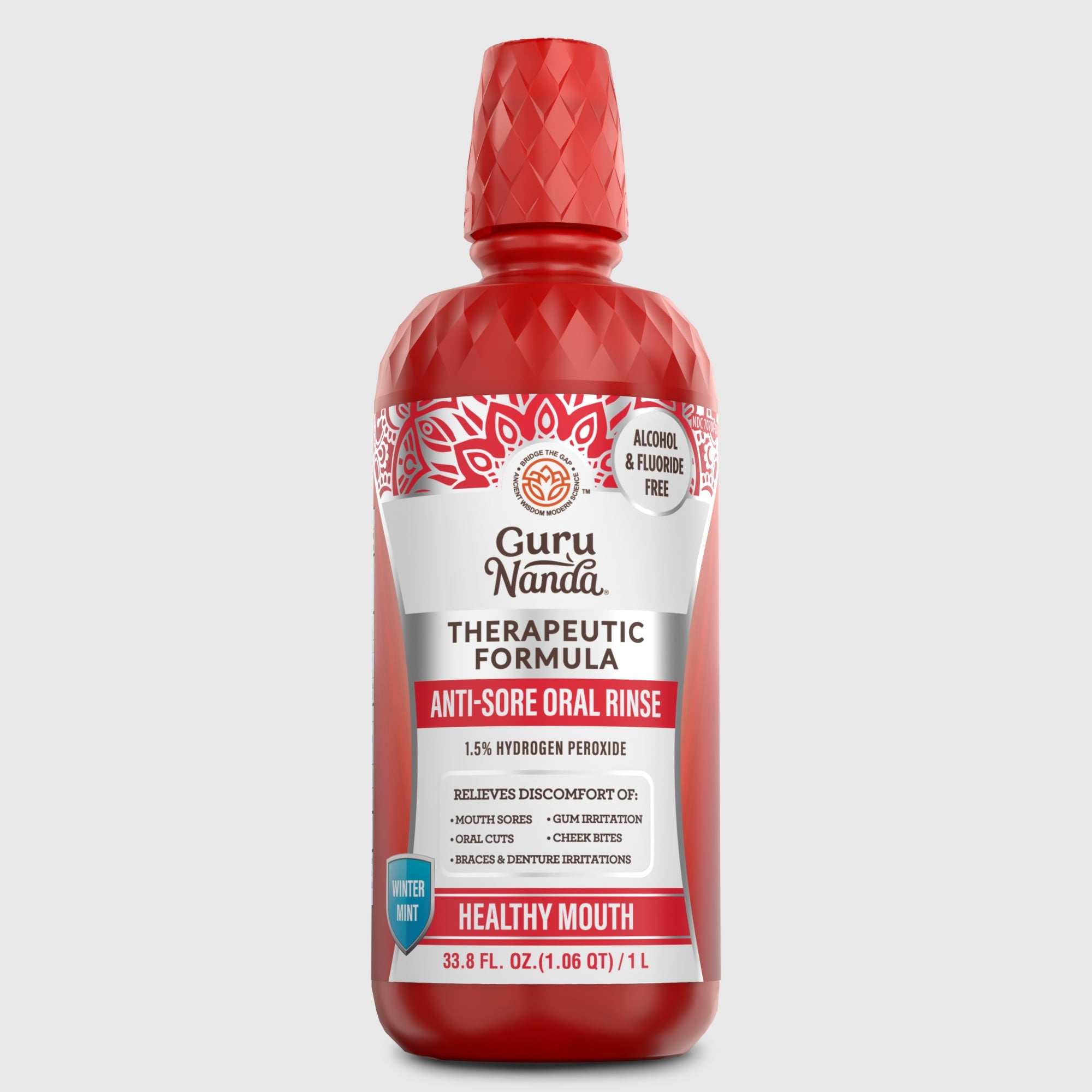 Anti-Sore Oral Rinse. Winter Mint