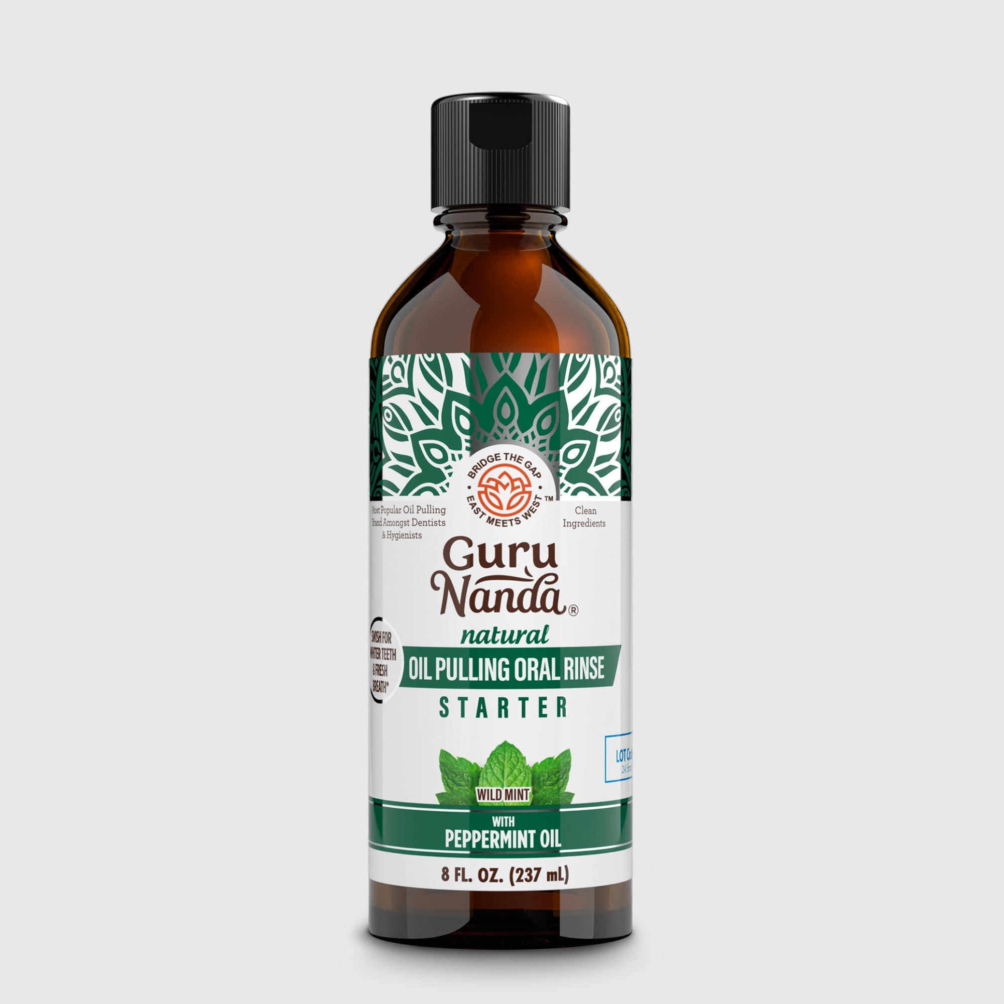 Coconut & Peppermint Oil Pulling ¨C 8 fl. oz.
