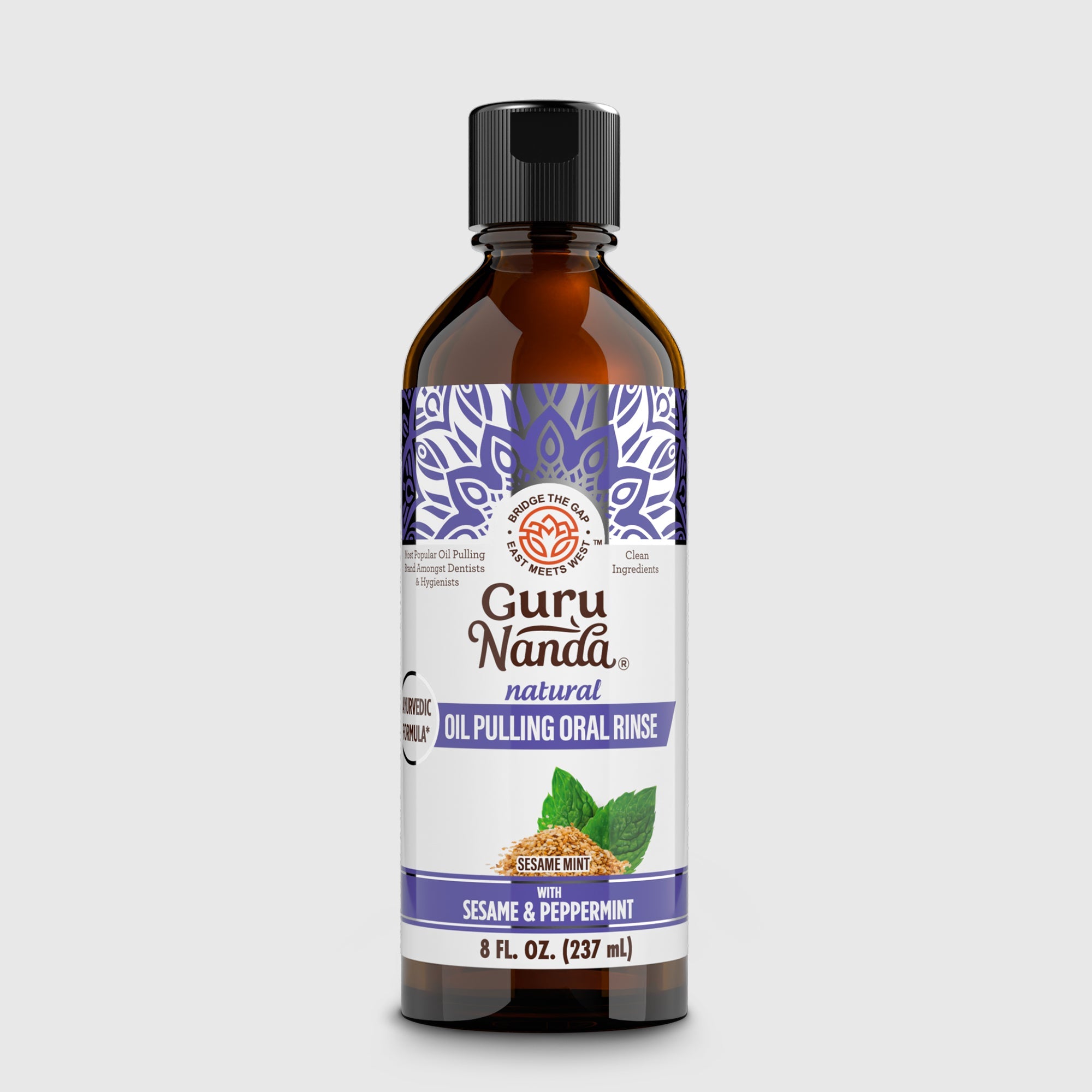 Sesame & Peppermint Oil Pulling ¨C 8 fl. oz.