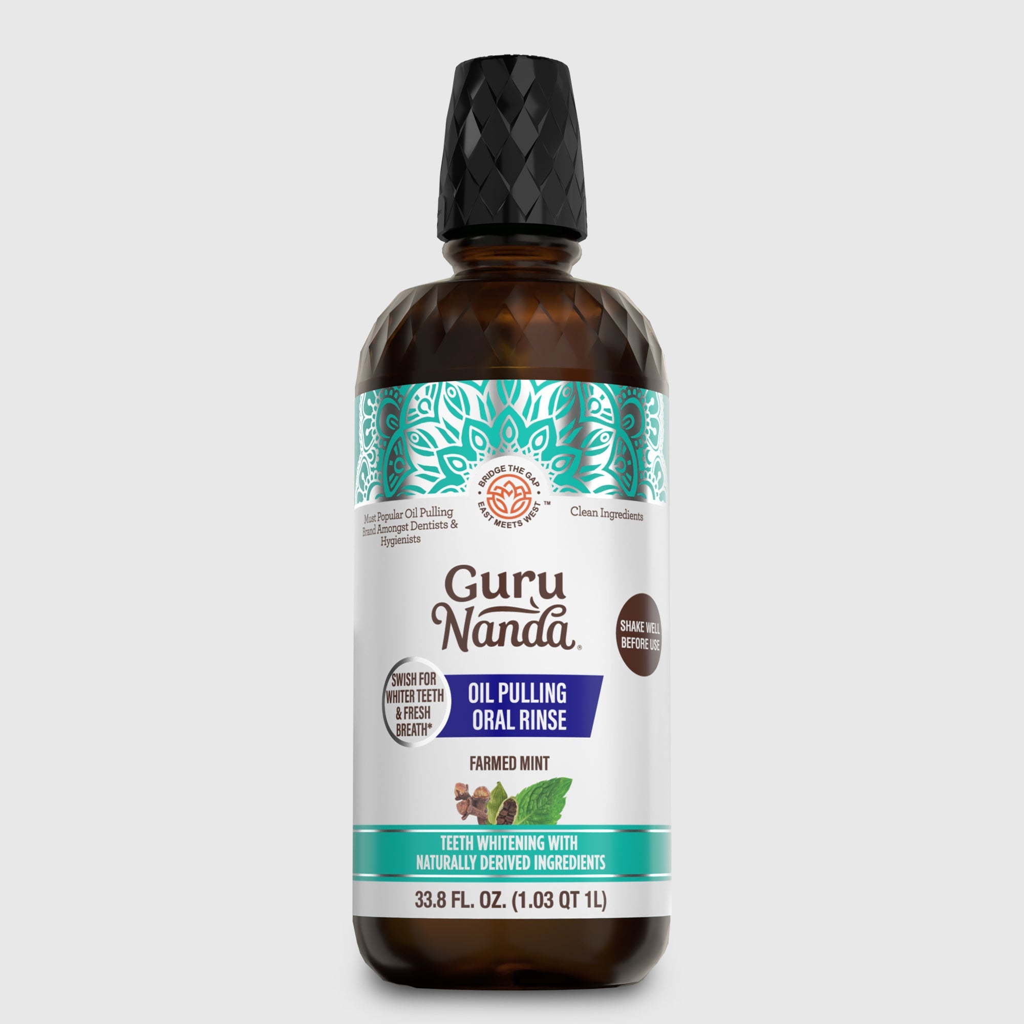 Cocomint Oil Pulling with 7 Essential Oils & Vitamins D3. E & K2