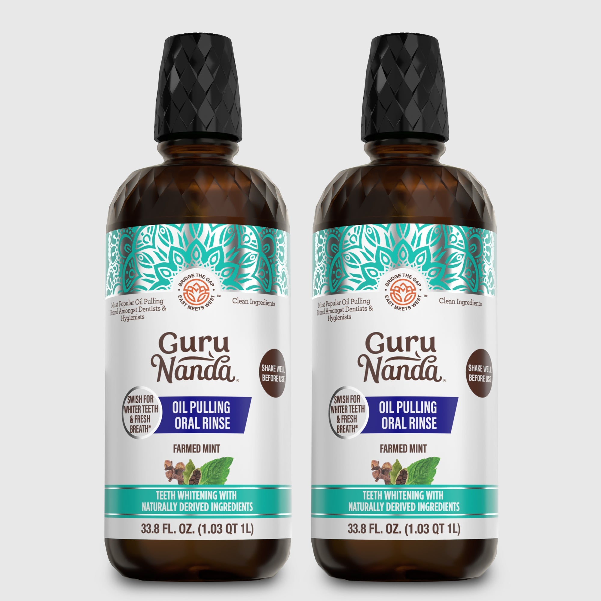 Cocomint Oil Pulling with 7 Essential Oils & Vitamins D3. E & K2