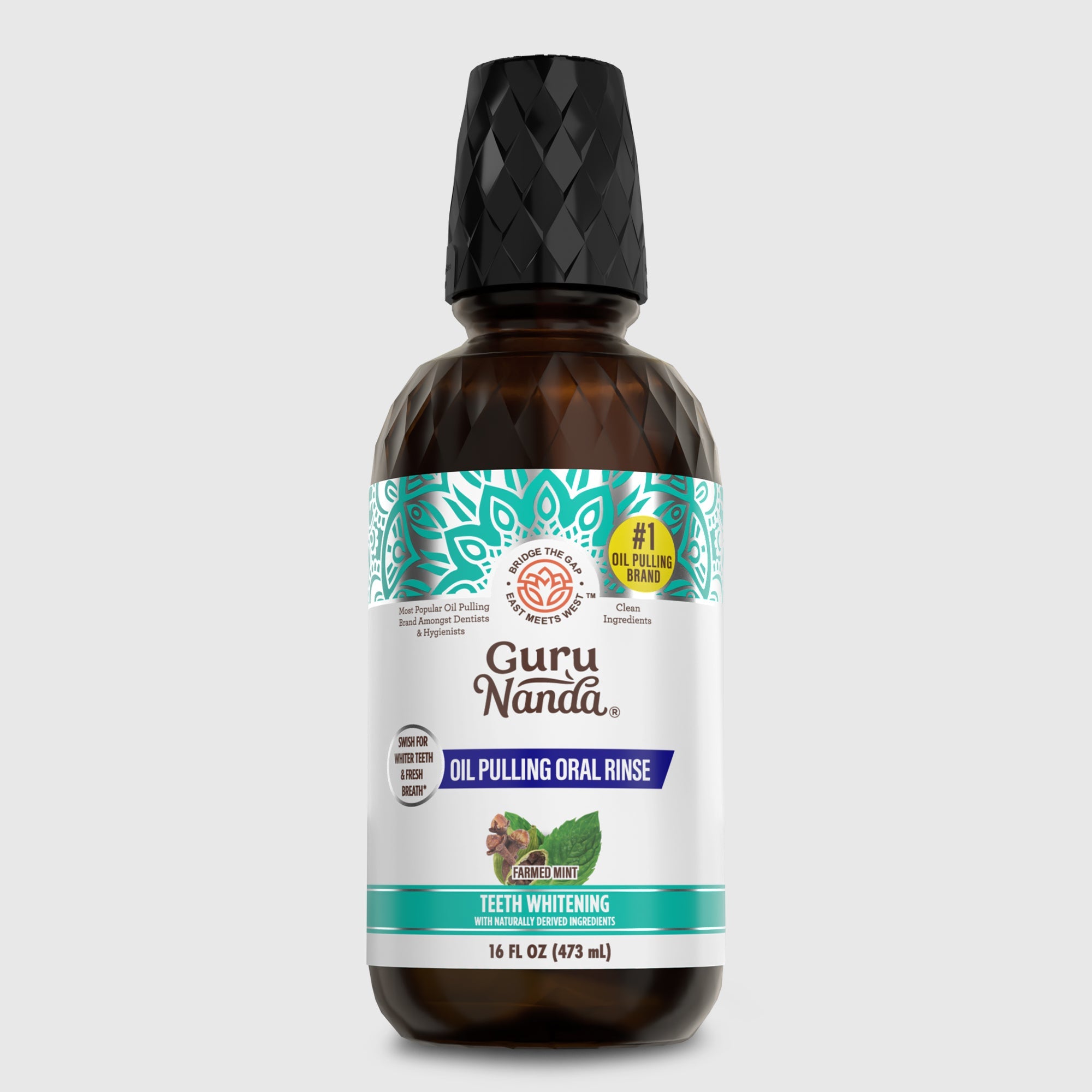 Cocomint Oil Pulling with 7 Essential Oils & Vitamins D3. E & K2