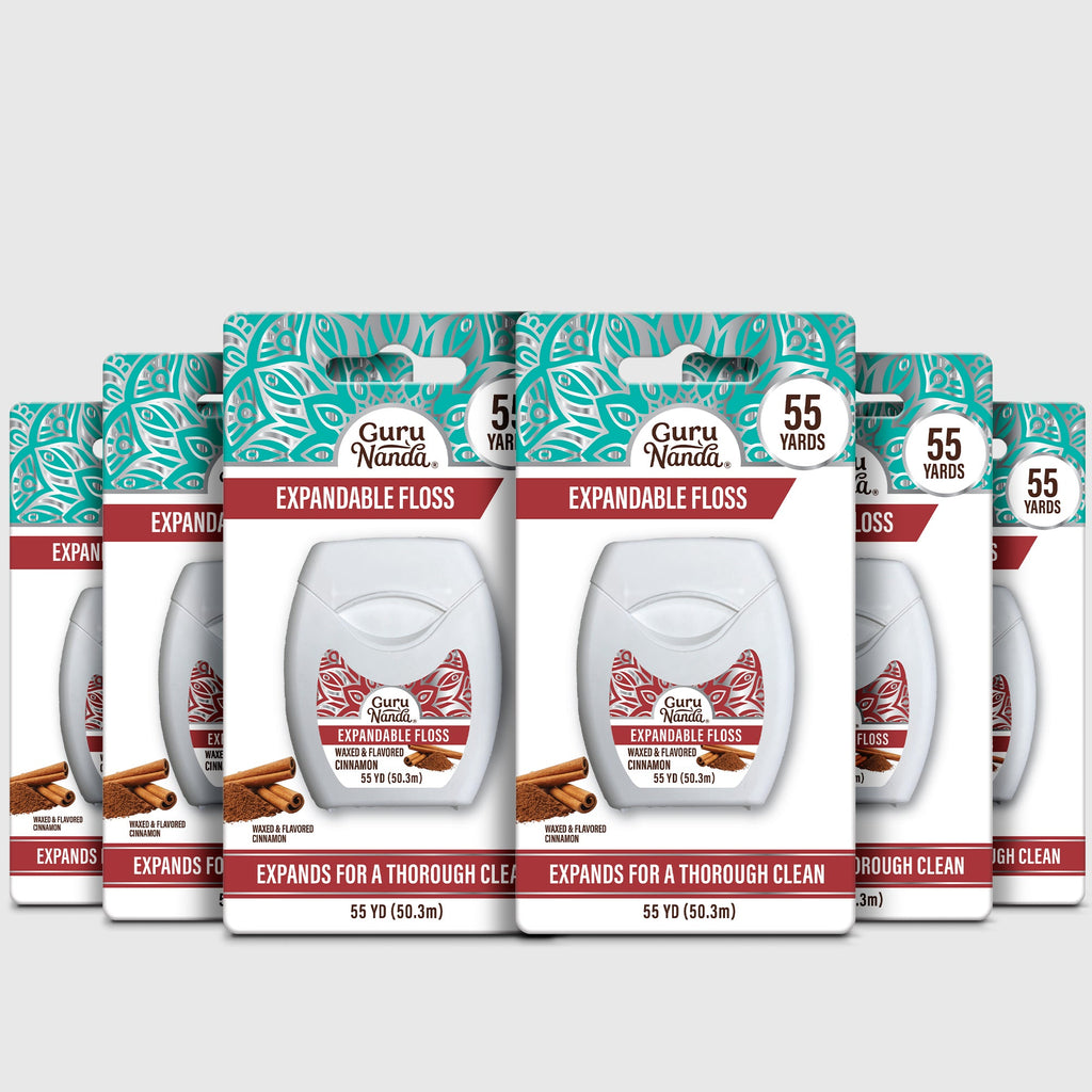 Cinnamon Flavored Expandable Dental Floss ¨C 55 Yards