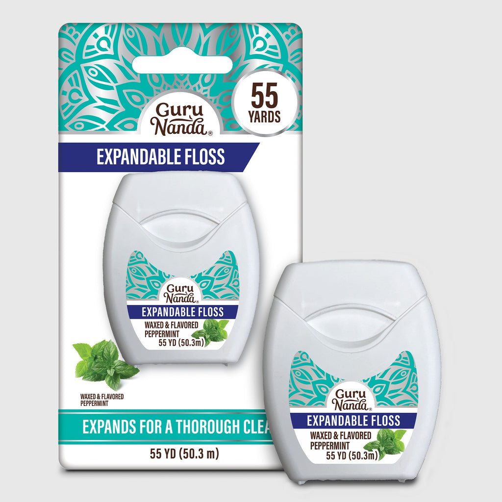 Peppermint Flavored Expandable Dental Floss ¨C 55 Yards
