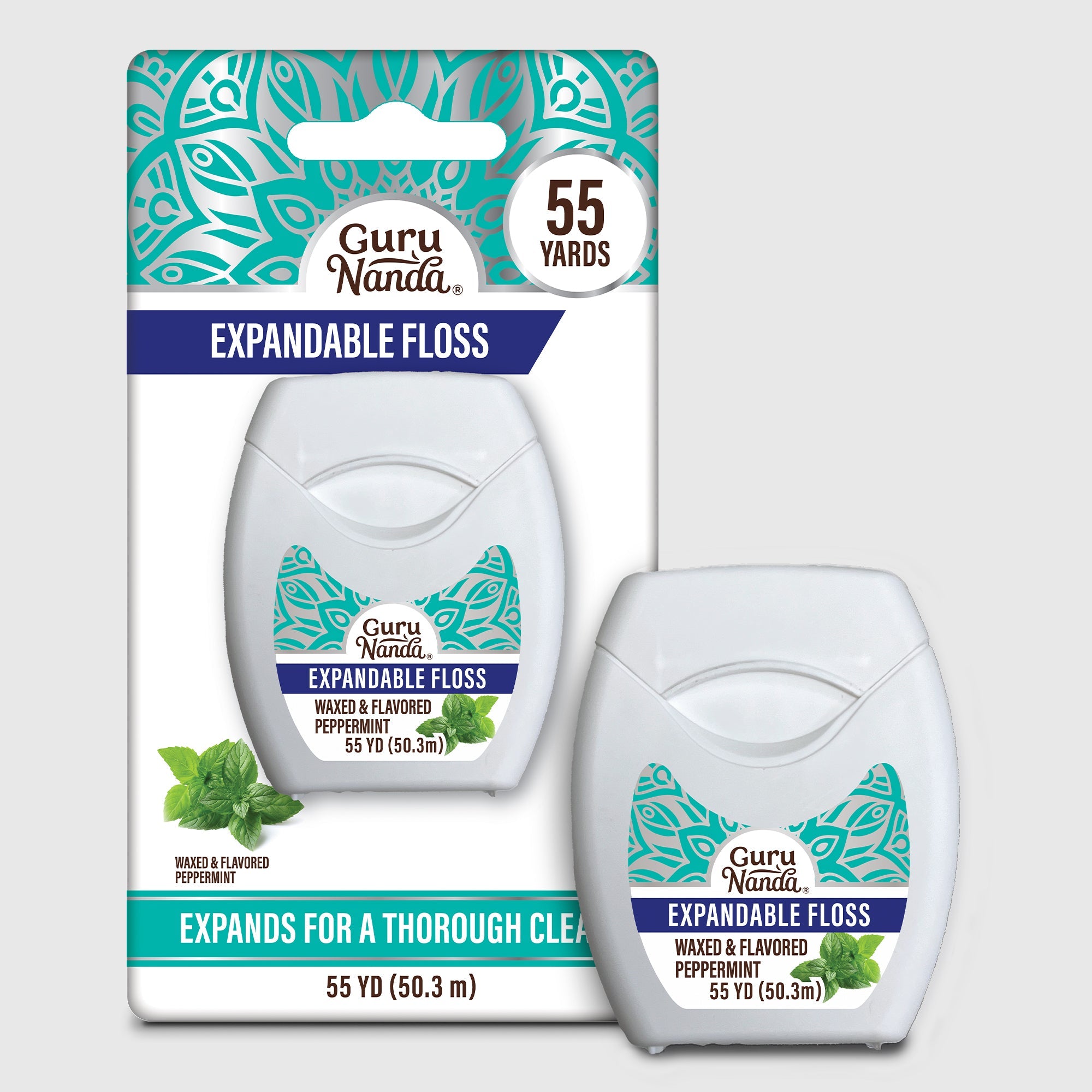 Peppermint Flavored Expandable Dental Floss ¨C 55 Yards