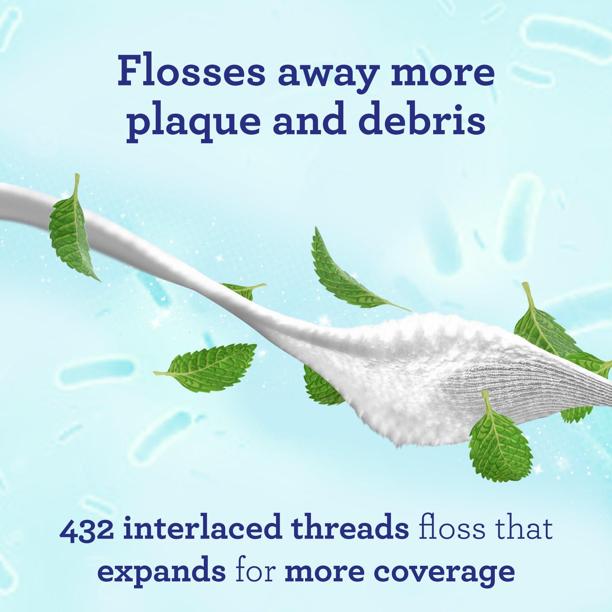 Peppermint Flavored Expandable Dental Floss ¨C 55 Yards