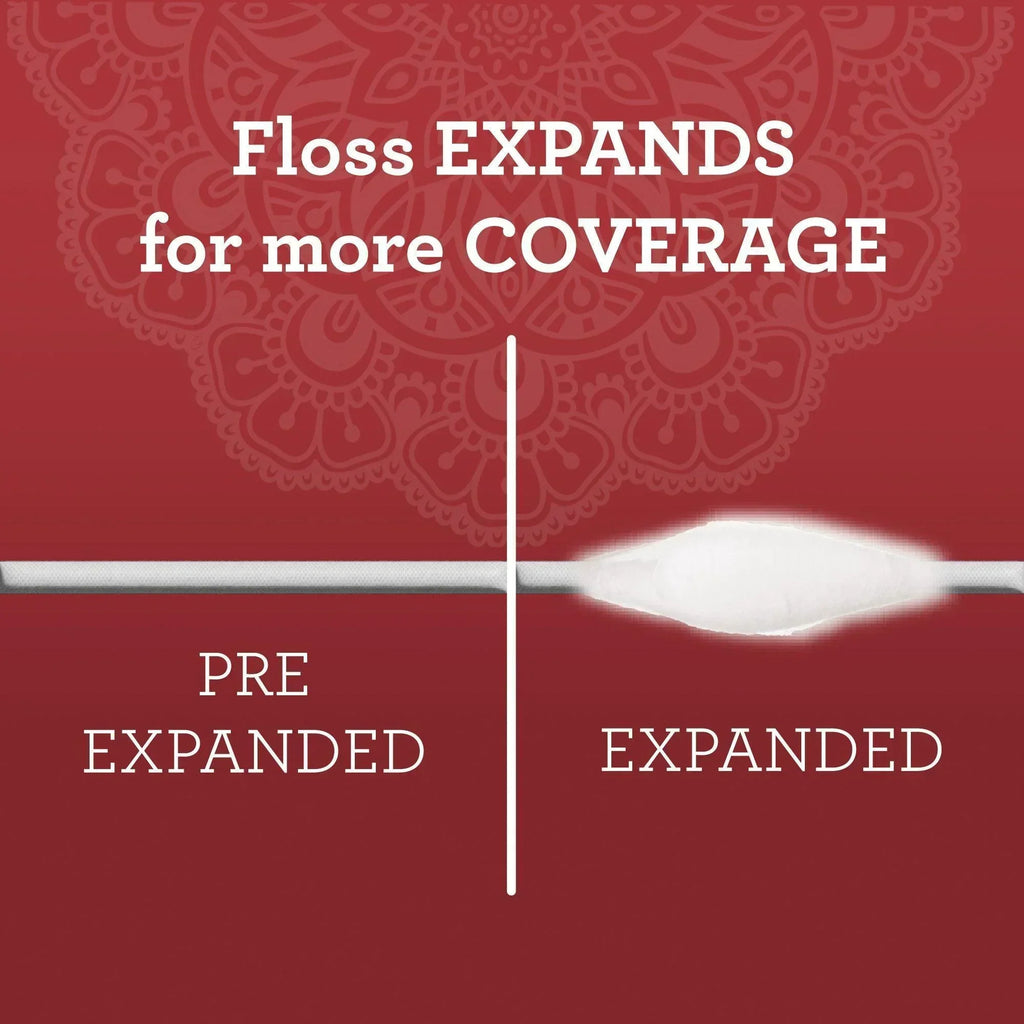 Cinnamon Flavored Expandable Dental Floss ¨C 55 Yards