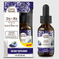 Natural Cold Pressed Black Seed Oil With Vitamin D3. K2. & E
