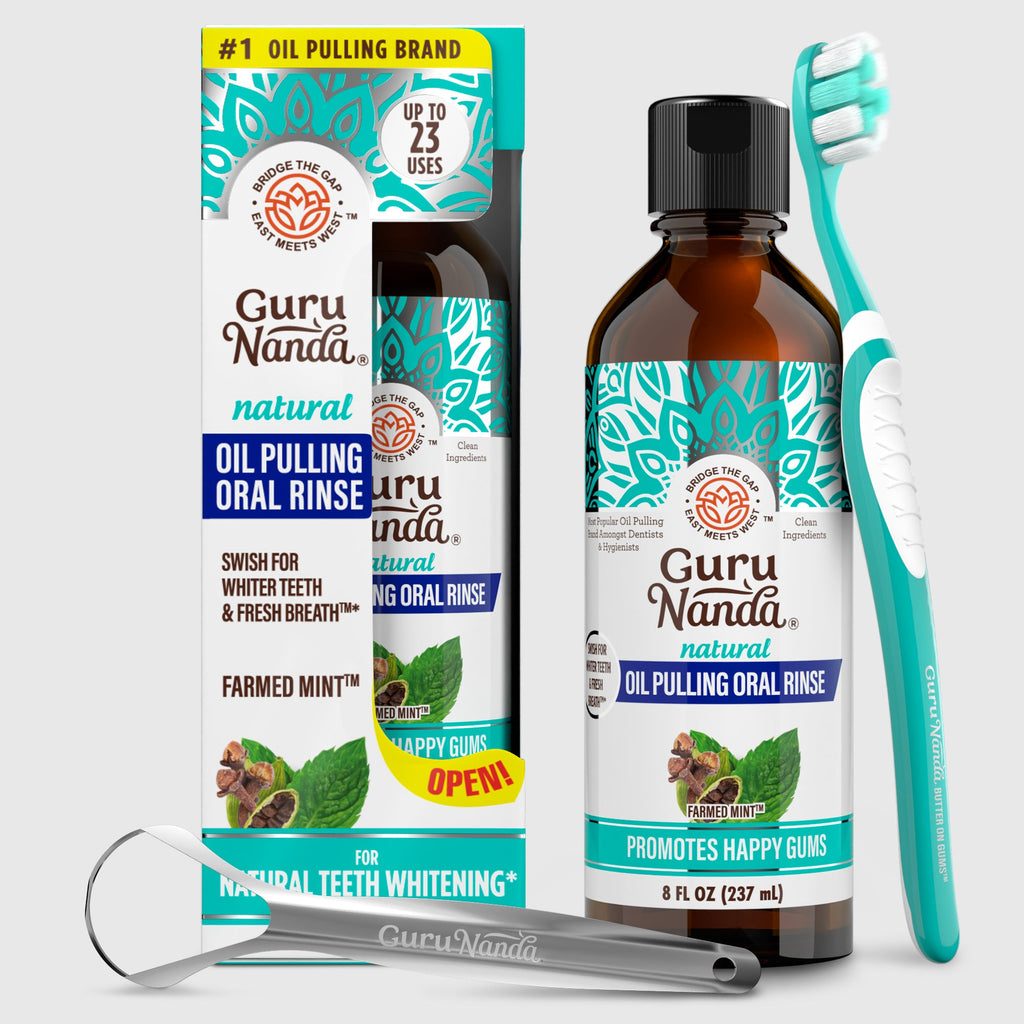 Cocomint Oil Pulling with 7 Essential Oils & Vitamins D3. E & K2