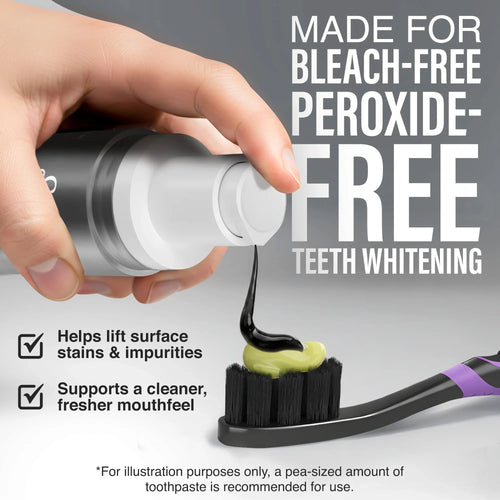 Charcoal Toothpaste Booster with 5% Charcoal Powder ¨C 1 fl oz