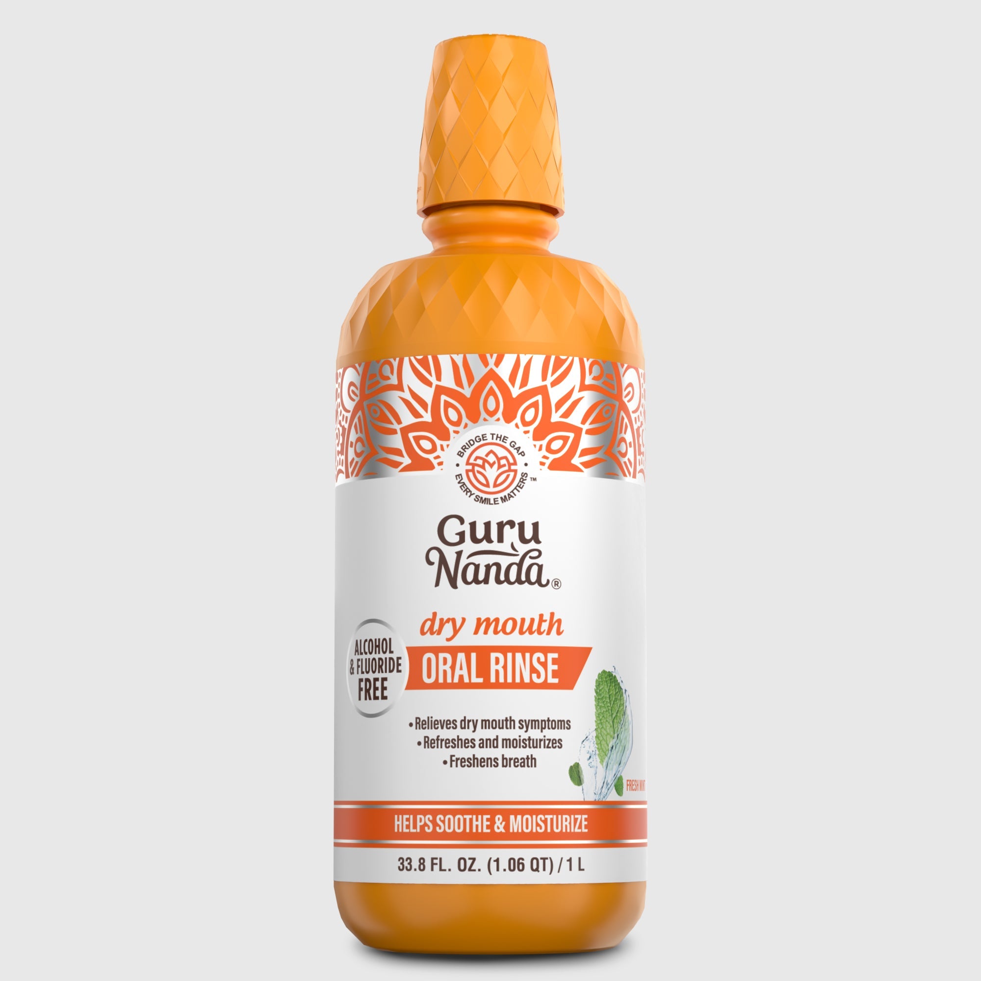 Dry Mouth Oral Rinse. Fresh Mint