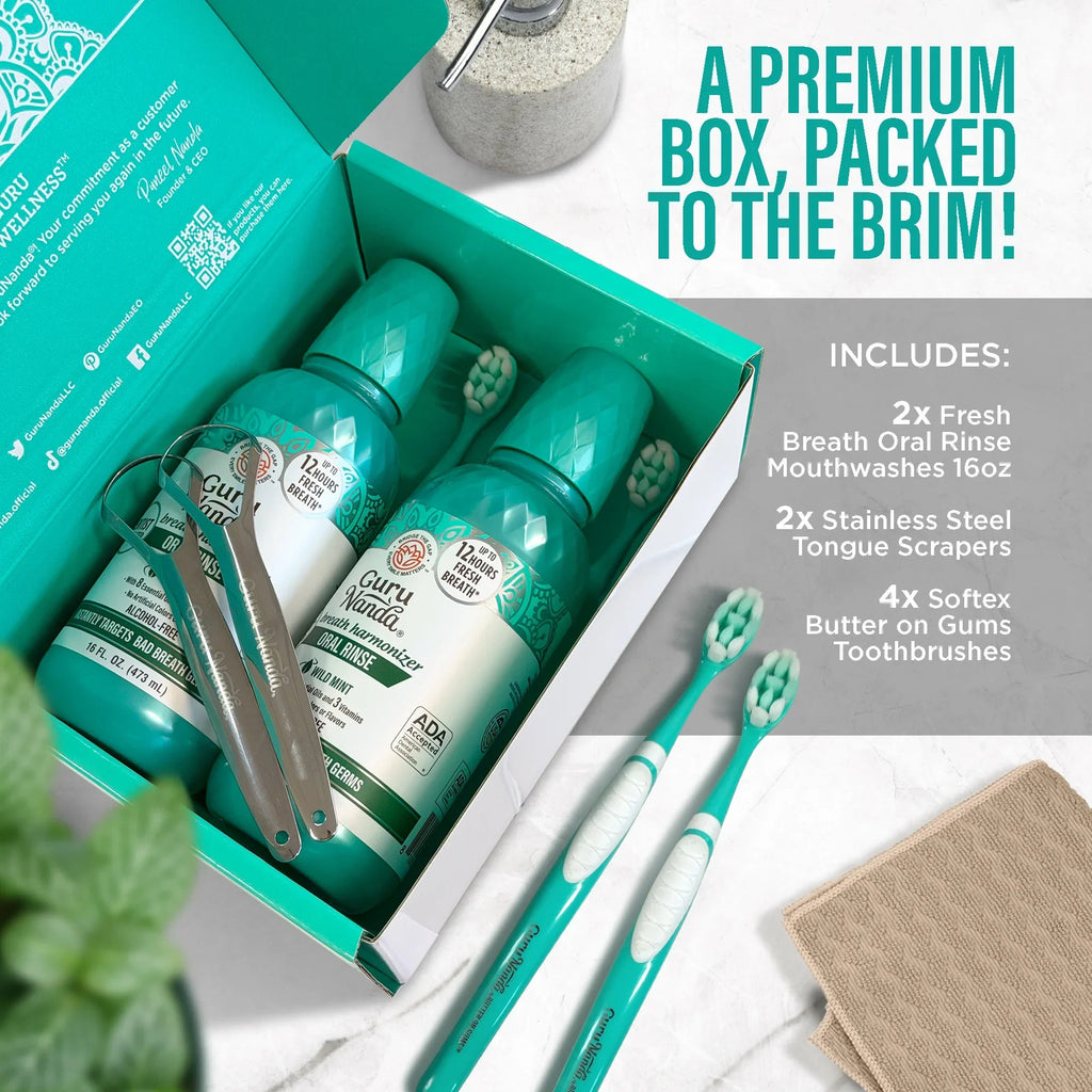 Fresh Breath Harmonizer Oral Rinse. Wild Mint