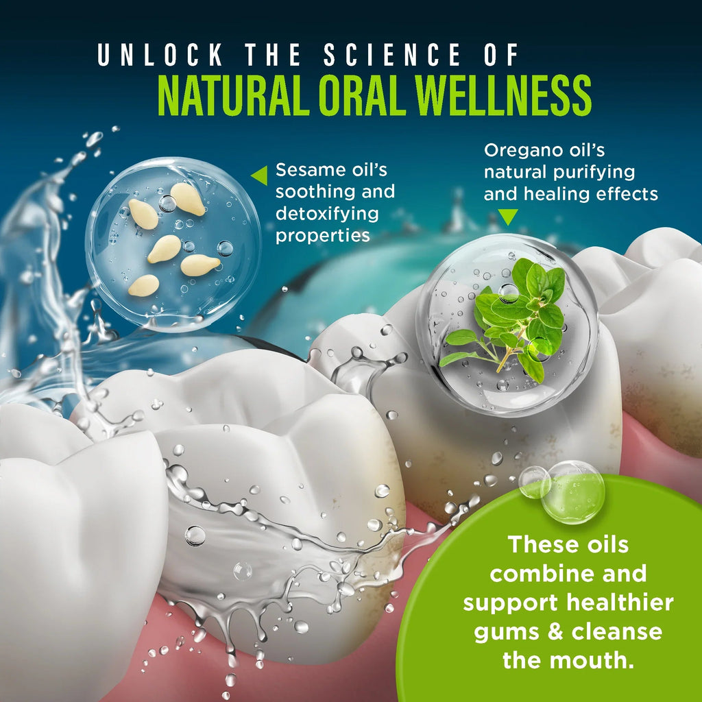 Advanced Oil Pulling with Sesame & Oregano ¨C 8 fl. oz.