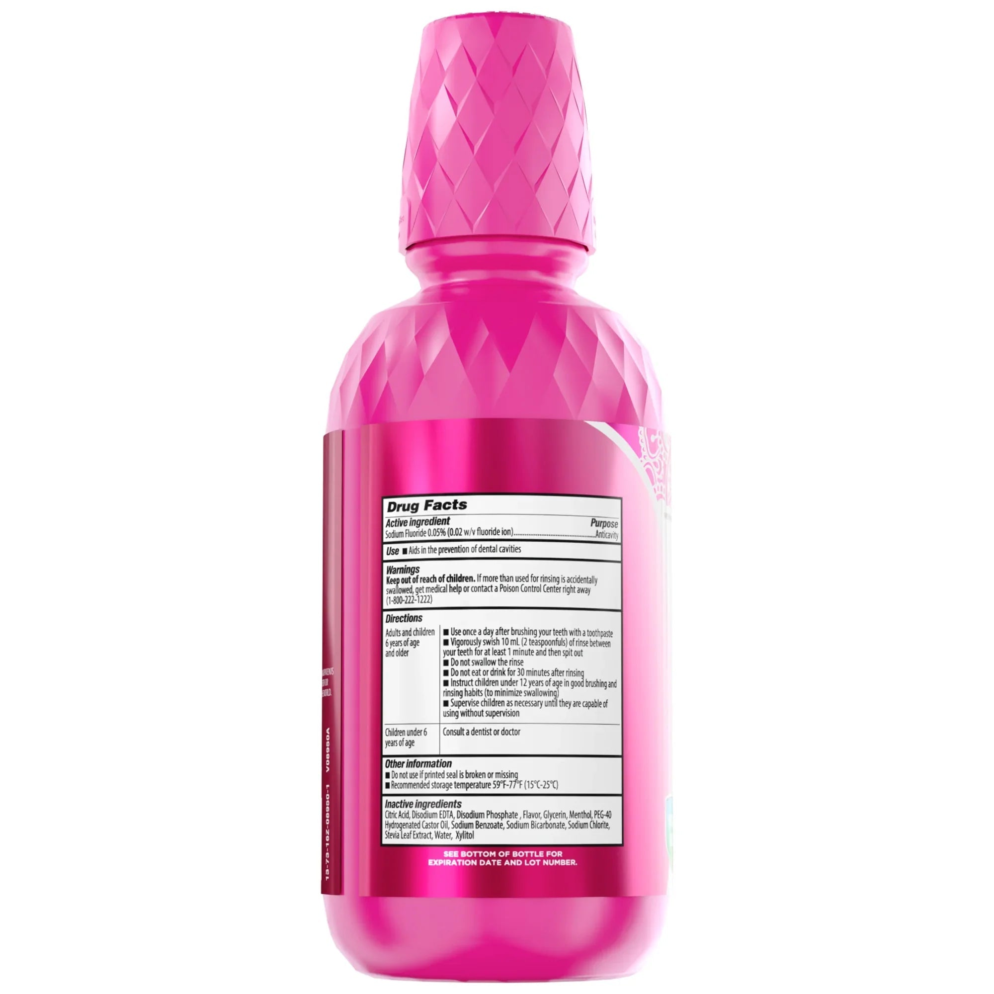 Anti-Cavity Oral Rinse. Vibrant Mint