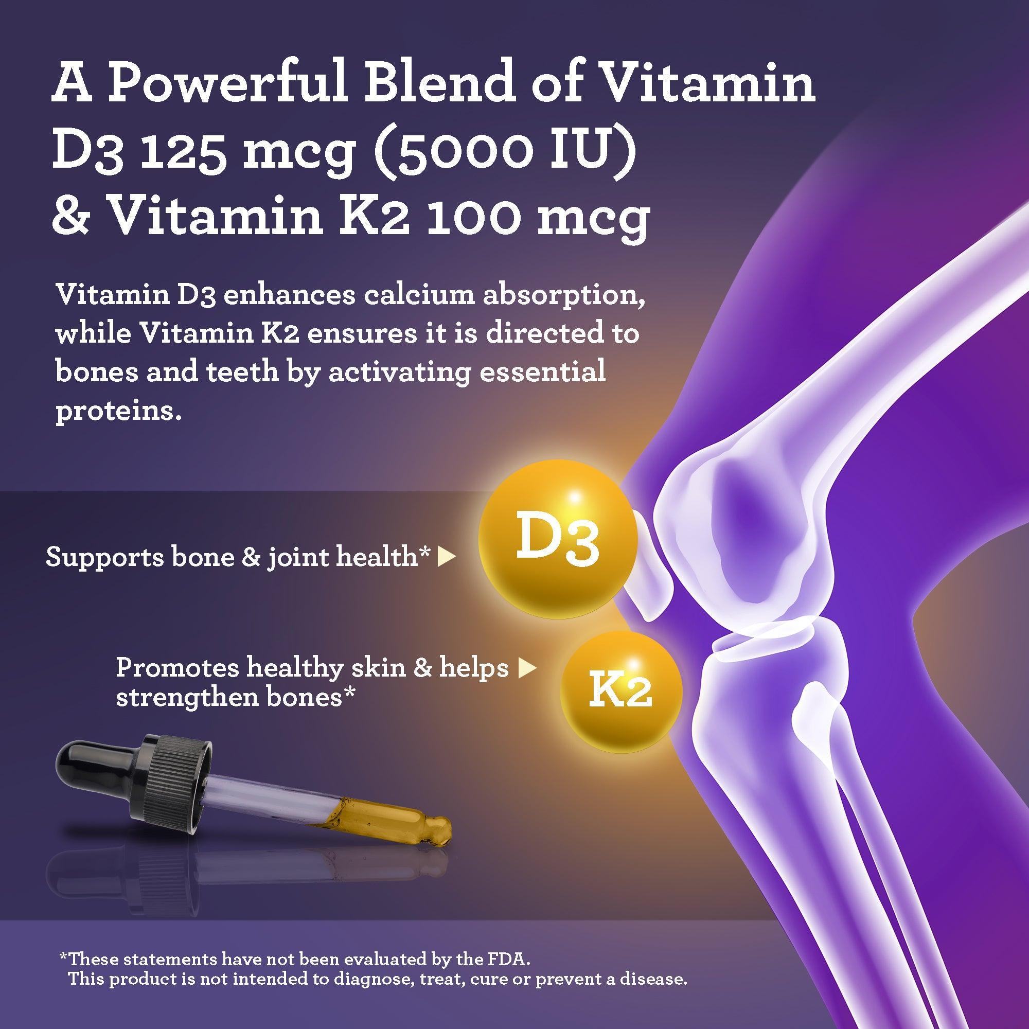Natural Cold Pressed Black Seed Oil With Vitamin D3. K2. & E