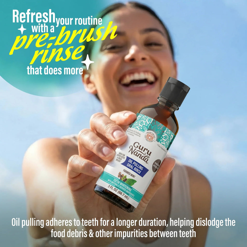 Cocomint Oil Pulling with 7 Essential Oils & Vitamins D3. E & K2