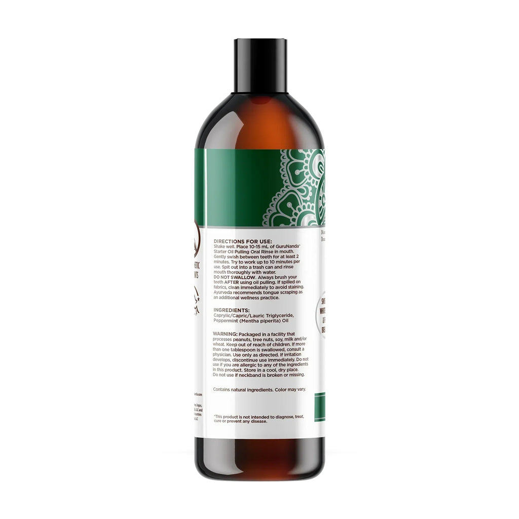 Coconut & Peppermint Oil Pulling. Starter Kit ¨C 8 fl. oz.