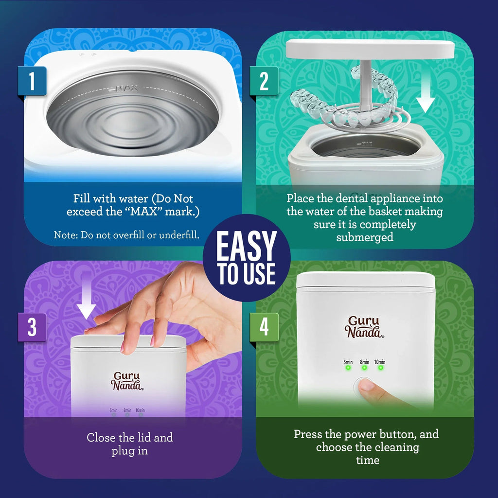 Retainer. Denture & Aligner Foam Cleaner & Cleaning Pod