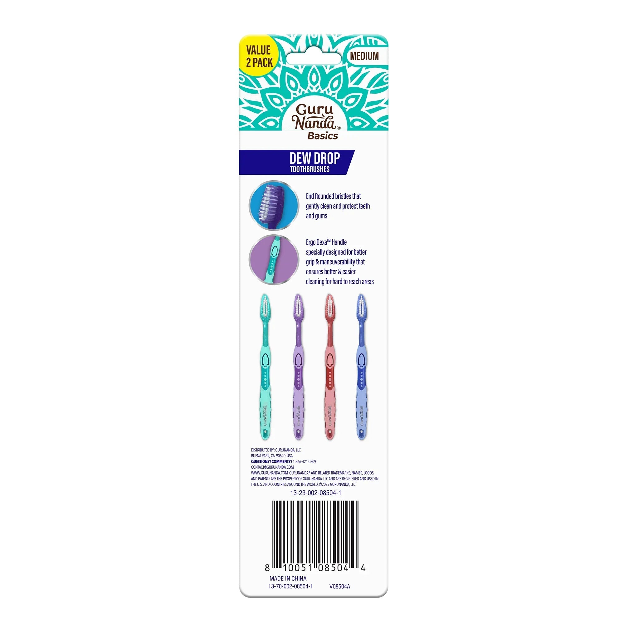 Dew Drop Toothbrush ¨C 2 Pack