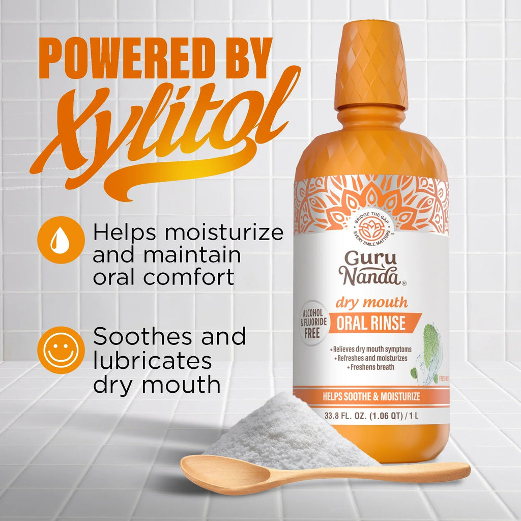 Dry Mouth Oral Rinse. Fresh Mint