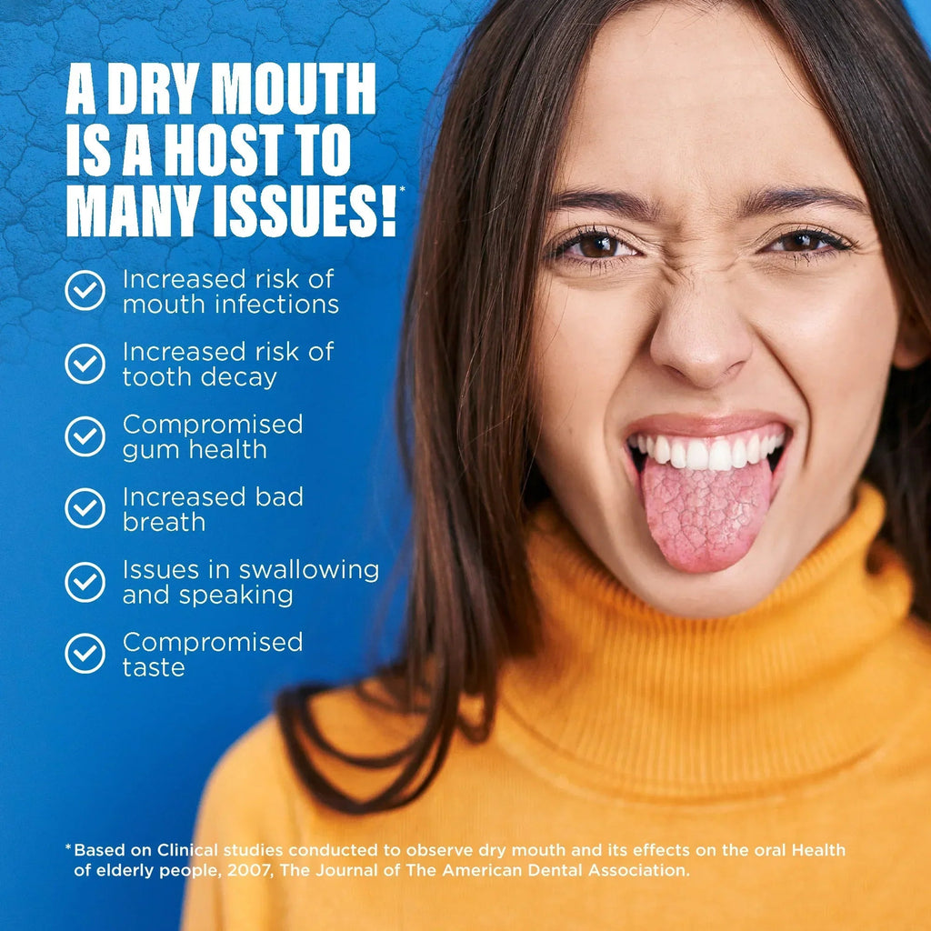Dry Mouth Oral Rinse. Fresh Mint
