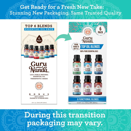 6 Essential Oil Blends Set. 10 ML