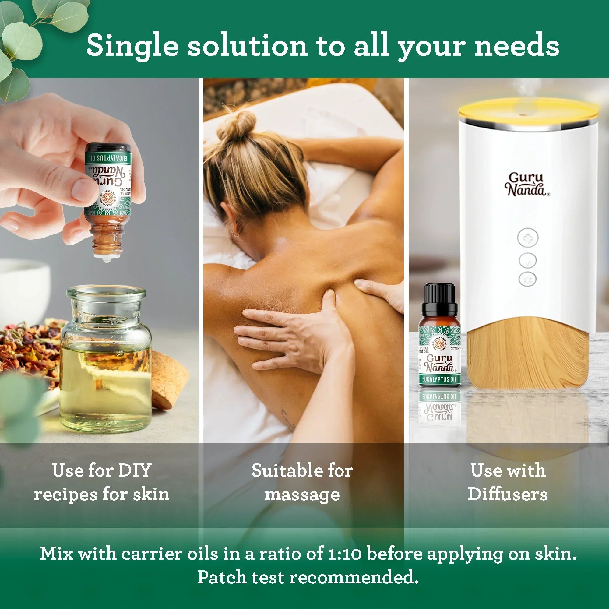 Eucalyptus Essential Oil. 15 ML ¨C 2-Pack