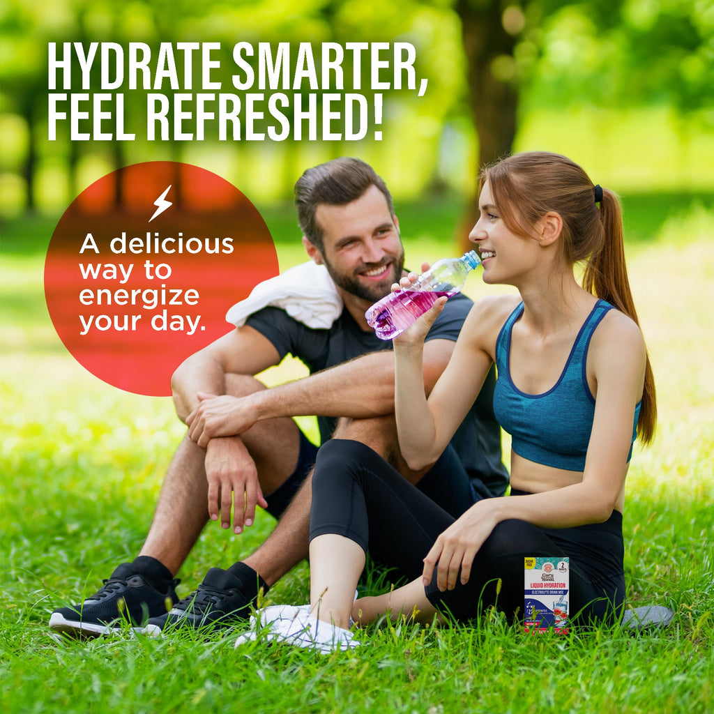Liquid Hydration Electrolyte Drink Mix. Watermelon - 48 Count