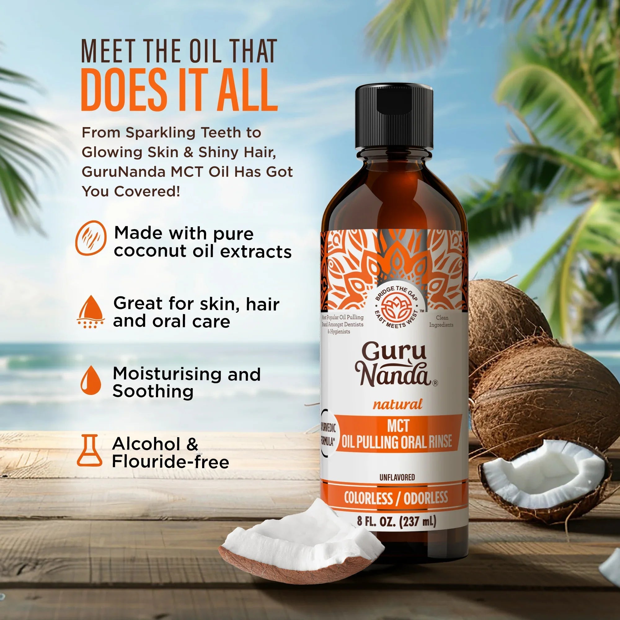MCT Oil Pulling ¨C 8 fl. oz.