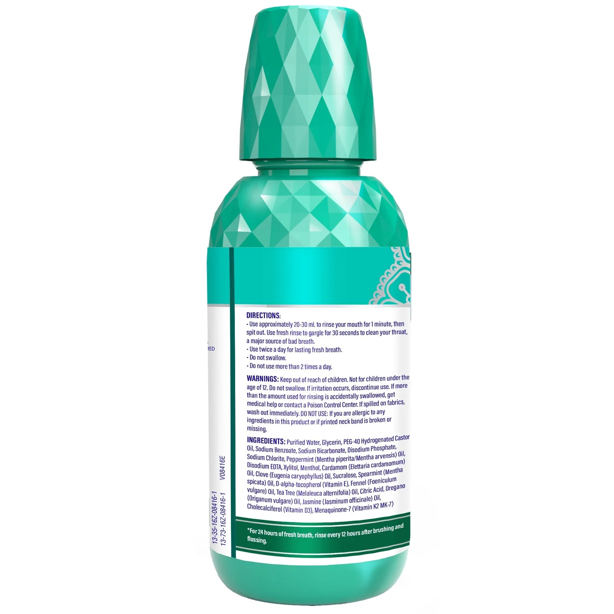 Fresh Breath Harmonizer Oral Rinse. Wild Mint