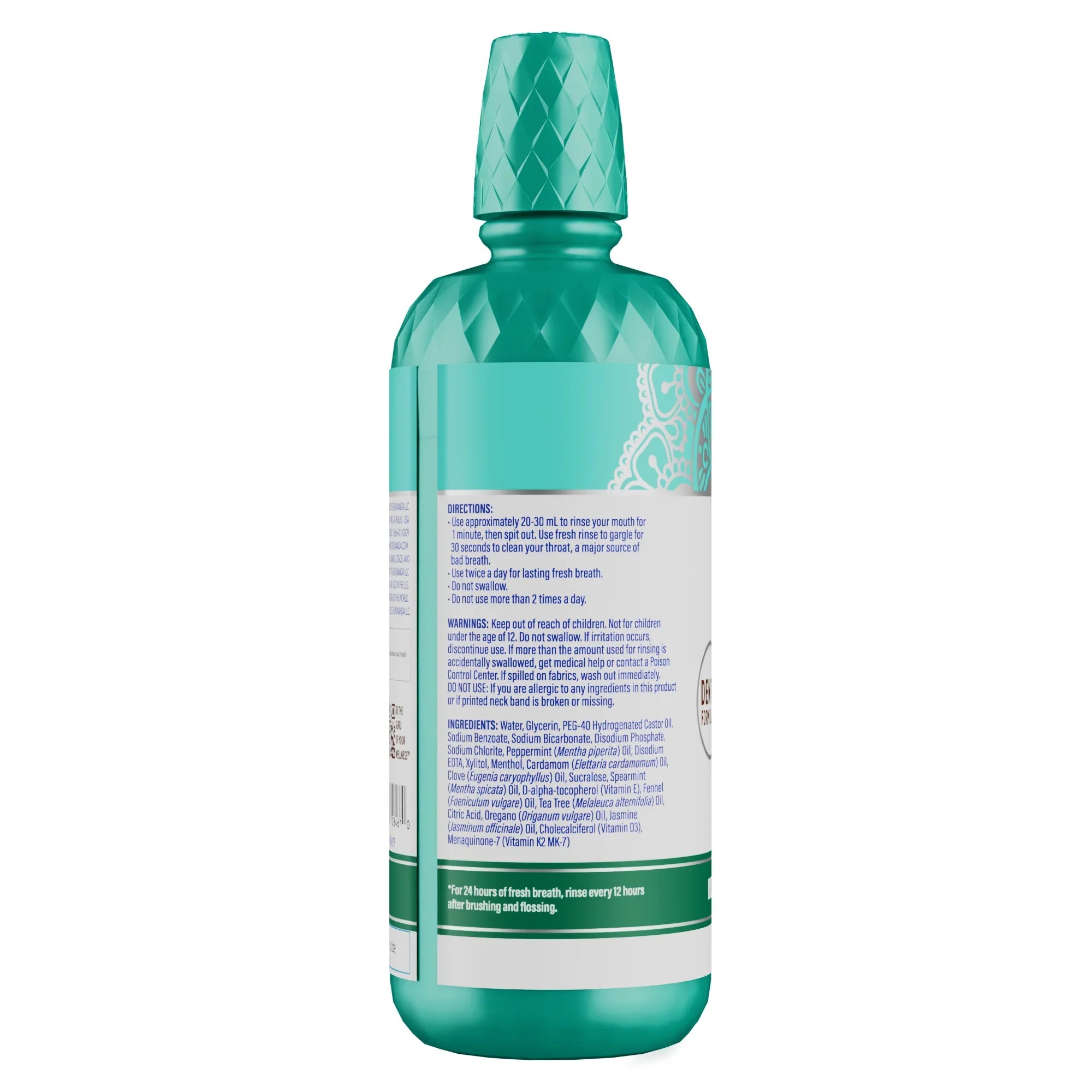 Fresh Breath Harmonizer Oral Rinse. Wild Mint