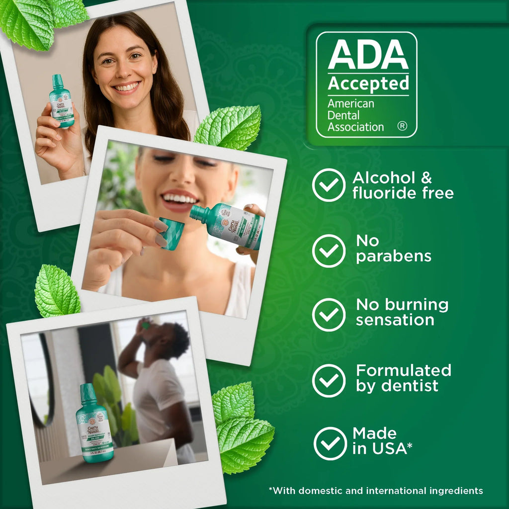 Fresh Breath Harmonizer Oral Rinse. Wild Mint