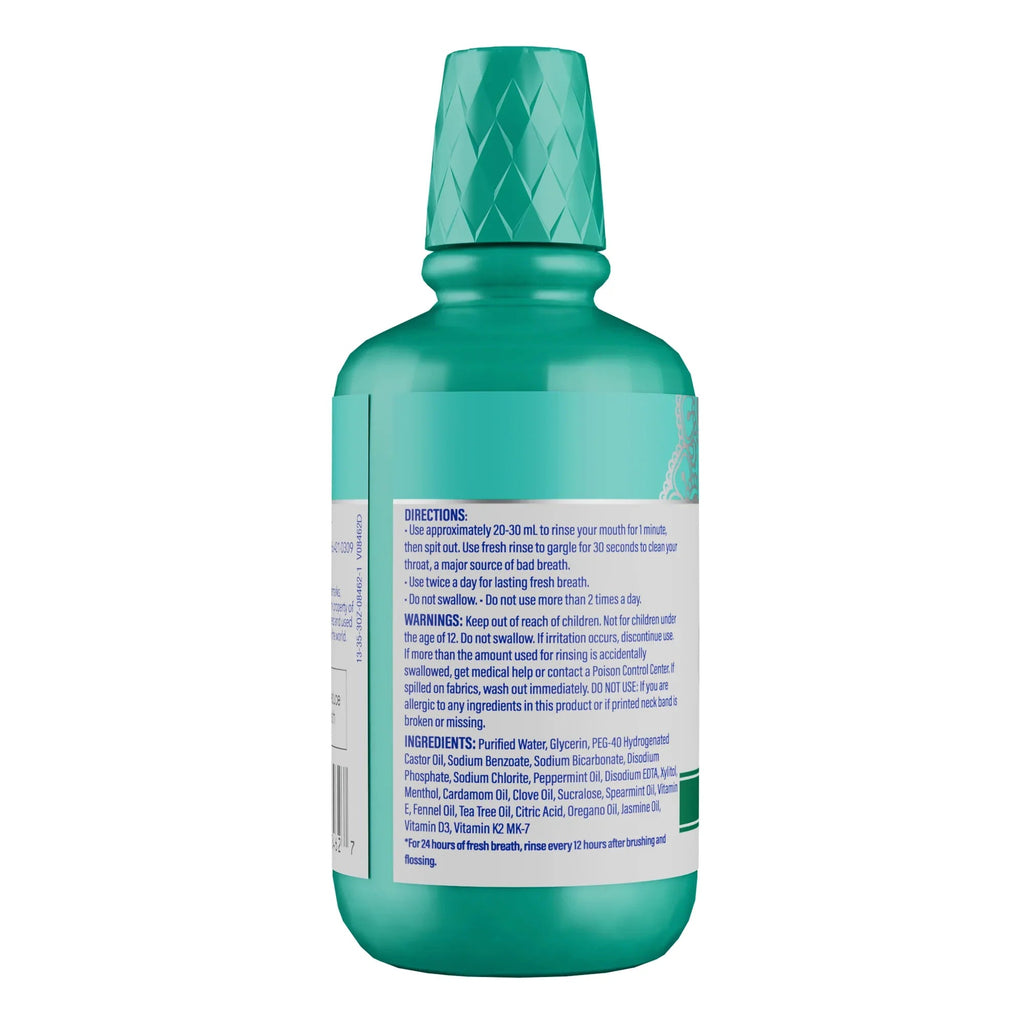 Fresh Breath Harmonizer Oral Rinse. Wild Mint